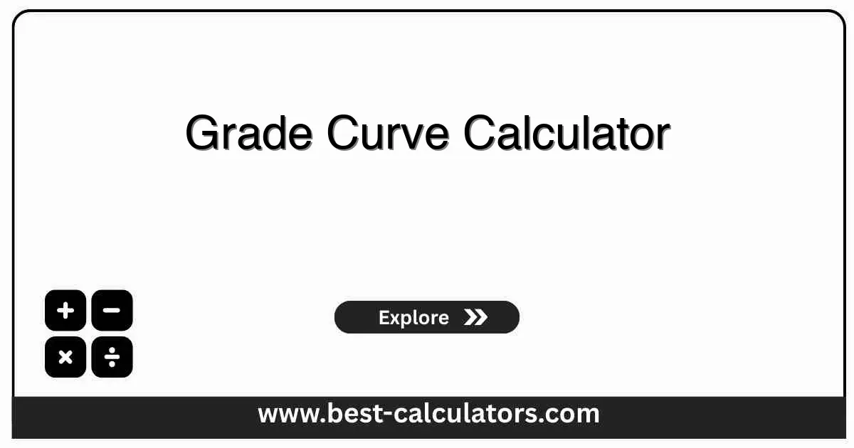 Grade Curve Calculator - Free online tool to calculate grade curves for fair academic assessment with bell curves and flat curves